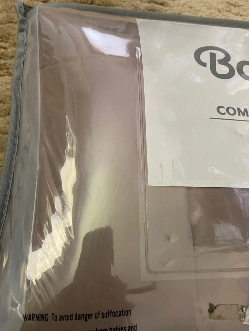 Twin/Twin XL Comforter Set in Mauve
